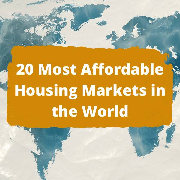 20 most affordable real estate markets