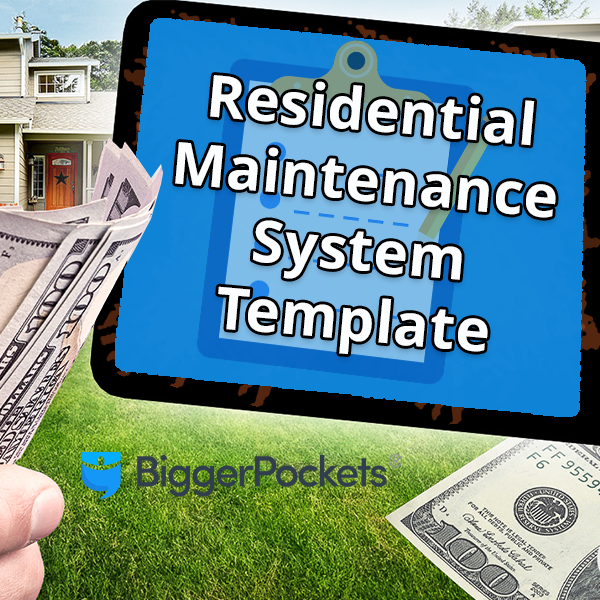 Residential Maintenance System Template For Download v2